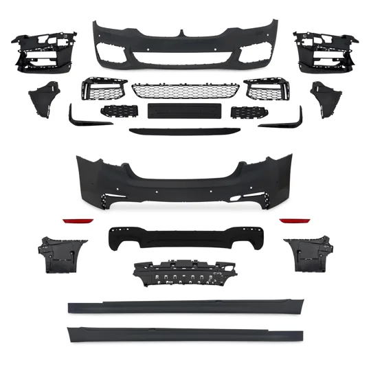 BMW G30 5 Series Yrs 2017 -2020 M Tech Technik Bodykit Front Rear Bumper & Sides Plastic