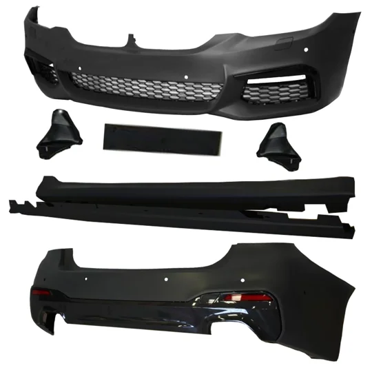 BMW G30 5 Series Yrs 2017 -2020 M Tech Technik Bodykit Front Rear Bumper & Sides Plastic