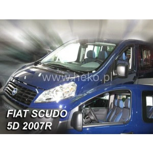 Wind deflectors FIAT Scudo II / PEUGEOT Expert II 2007-2016 / CITROEN Jumpy II 4d 2007-2016 / TOYOTA ProAce I 4d 2013-2016 Brand New Heko 2 Piece Ti