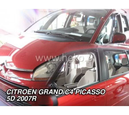 Wi CITROEN C4 Grand Picasso Mk1 5d 2007-2013 Brand New 4 Piece Heko Wind Deflectors Visors 12237