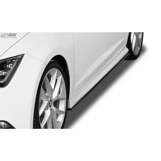 VW Passat B7 Yrs 2010 - 2014 R Style Sideskirts with Integrated Lower Lip Diffusers
