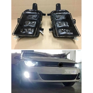 VW Golf MK 7 VII GTI GTD LED Foglights Foglamps