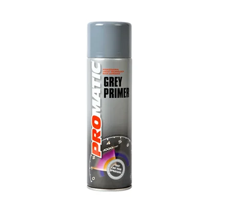 Promatic Grey Primer Undercoat Aerosol Paint 500ml