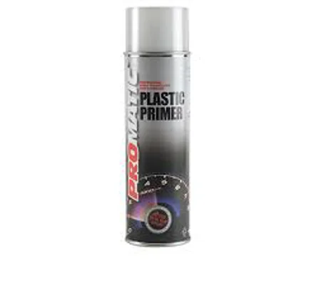 Promatic Plastic Primer Aerosol Paint 500ml