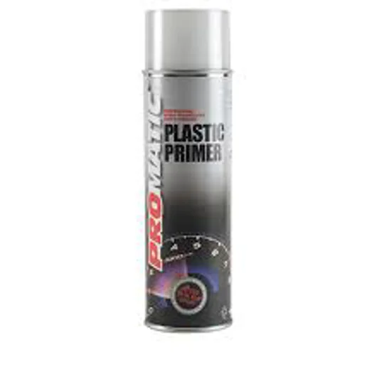 Promatic Plastic Primer Aerosol Paint 500ml