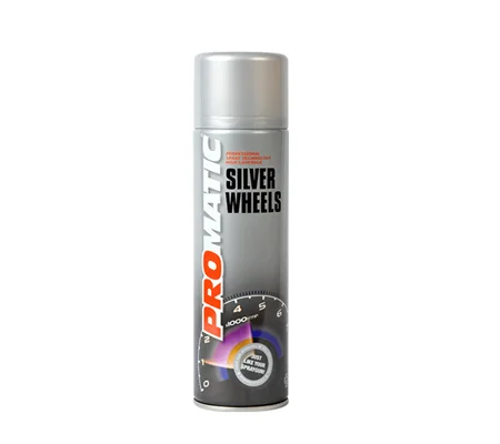 Promatic Alloy Wheel Silver Aerosol Paint 500ml