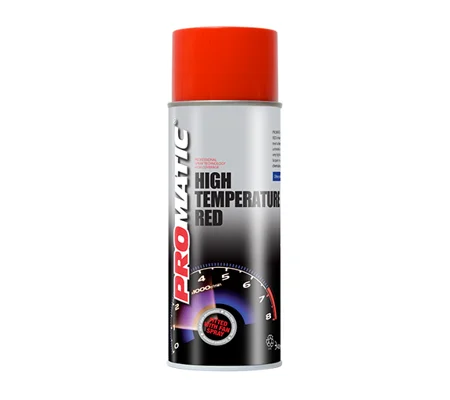 Promatic HIGH Temperature RED Caliper / Other Aerosol Paint 500ml