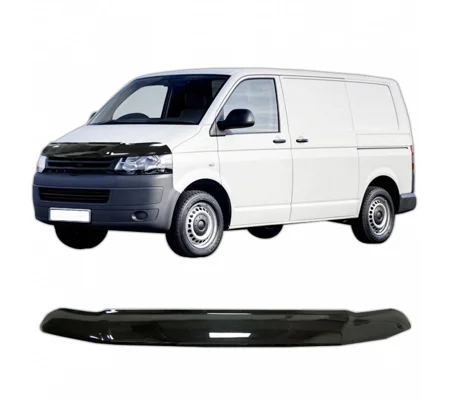 VW Transporter T5.5 Yrs 2009 to 2015 Bonnet Deflector Guard Bug Shield Tinted