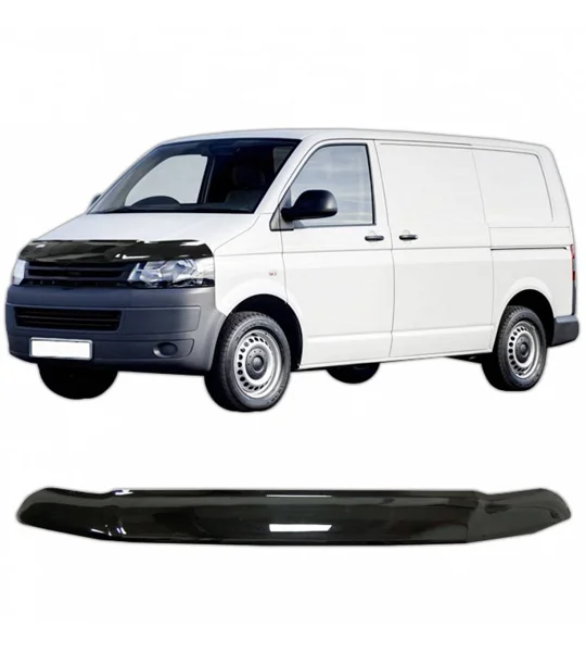 VW Transporter T5.5 Yrs 2009 to 2015 Bonnet Deflector Guard Bug Shield Tinted