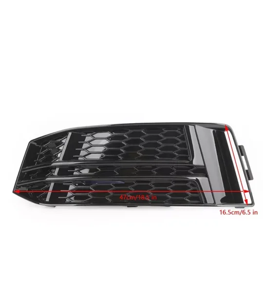 Audi A4 B9 Yrs 16 - ,Honeycomb Black Lower Surround Grills RS4