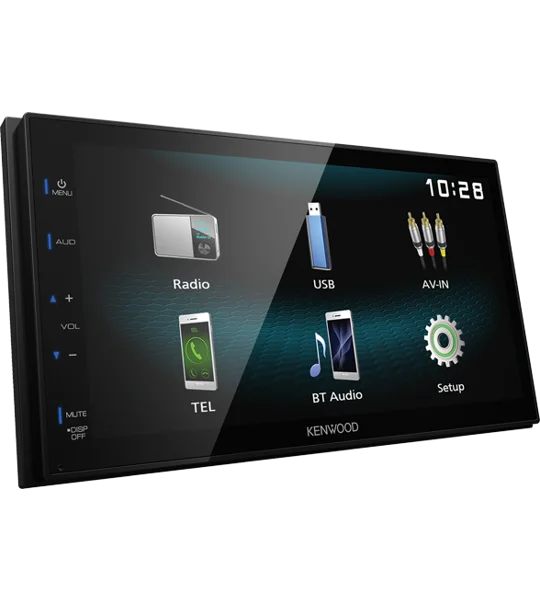 Kenwood DMX-120BT Double Din 6.8" Touchscreen Multi Media Bluetooth