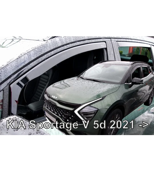 KIA SPORTAGE V Yrs 2021-on Brand New 4 Piece Heko Wind Deflectors