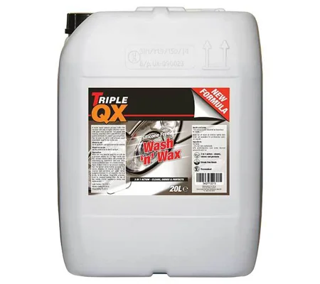 Triple QX Wash n Wax 20Ltrs Car Wash Shampoo