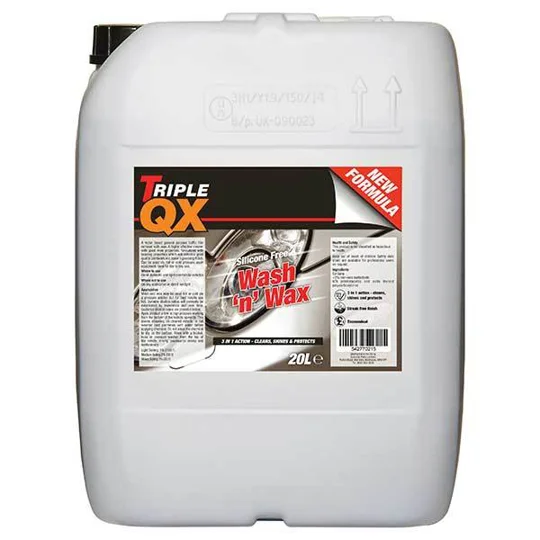 Triple QX Wash n Wax 20Ltrs Car Wash Shampoo