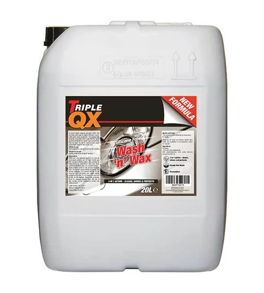 Triple QX Wash n Wax 20Ltrs Car Wash Shampoo