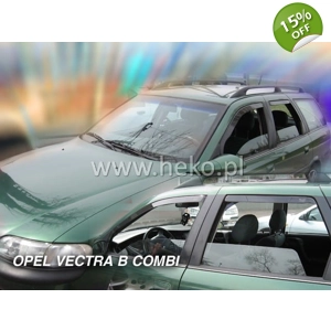 Opel Vauxhall Vectra B 5dr Estate Yrs 96-02 Brand New Heko 4 Piece Wind Deflectors 25331