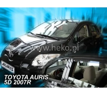 Toyota Auris 5drs Yrs 07-12 E150 Brand New Heko 4 Piece Wind Deflectors 29390