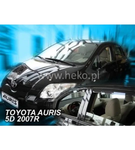 Toyota Auris 5drs Yrs 07-12 E150 Brand New Heko 4 Piece Wind Deflectors 29390