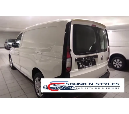 VW CADDY MK5 YRS 2020 Onwards 2 Piece Roof Spoiler for Split Rear Doors