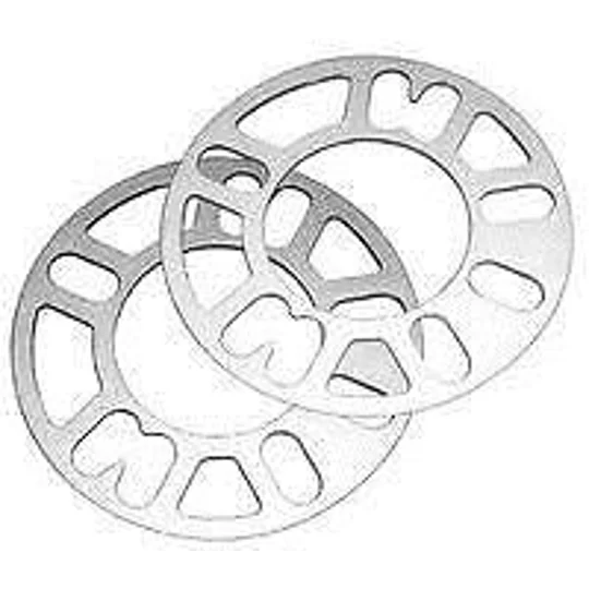 3MM SHIM ALLOY WHEEL SPACERS 4 5 STUD UNIVERSAL FIT VAG AUDI VW SEAT VAUXHALL