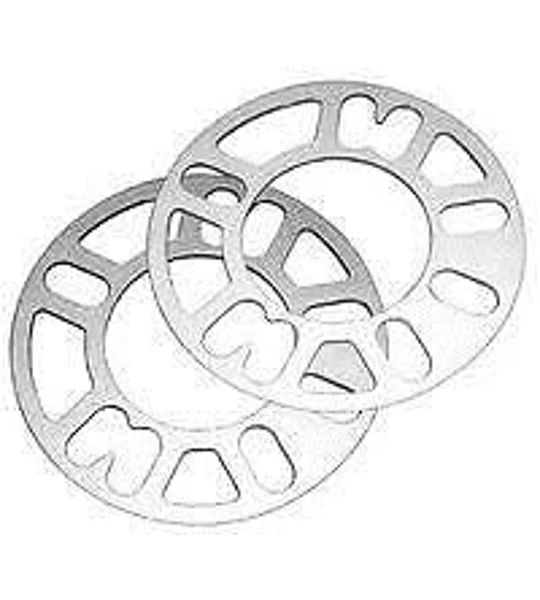 3MM SHIM ALLOY WHEEL SPACERS 4 5 STUD UNIVERSAL FIT VAG AUDI VW SEAT VAUXHALL