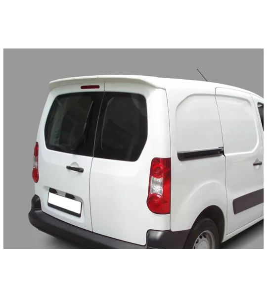 Citreon Berlingo III & Peugeot Partner III Yrs 2018 - on 2 Piece Roof Spoiler for Split Rear Doors