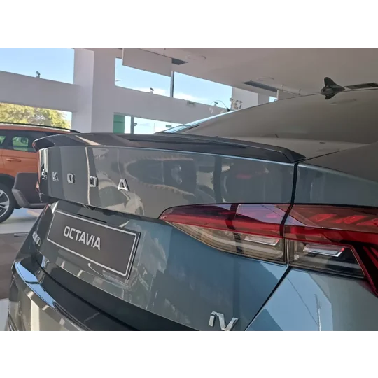 SKODA OCTAVIA MK IV 4 2019 on Rear Boot Lip Spoiler