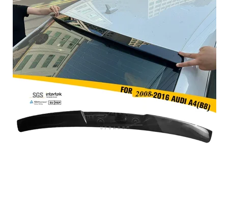 AUDI A4 B8 Yrs 2008 - 2016 Gloss Black Roof Spoiler