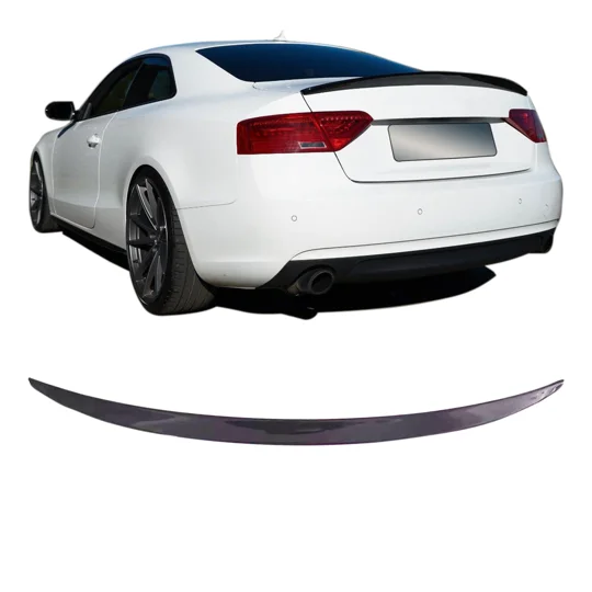 Audi A5 Yrs 11-16 8T Boot Spoiler Gloss Black
