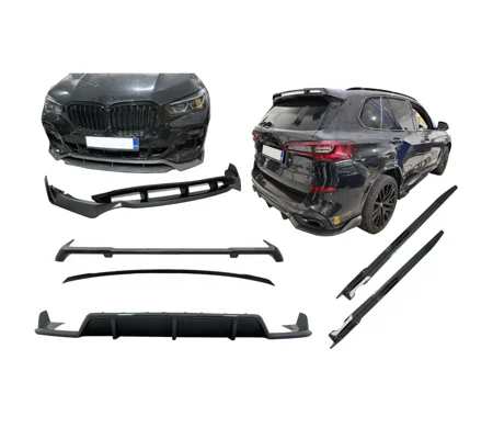 BMW X5 G05 M Sport Aero Body Kit Gloss Black 2018–2022 – Black Knight Design