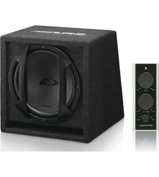 Alpine SWE-815 (20cm) 8" Amplified Subwoofer Box