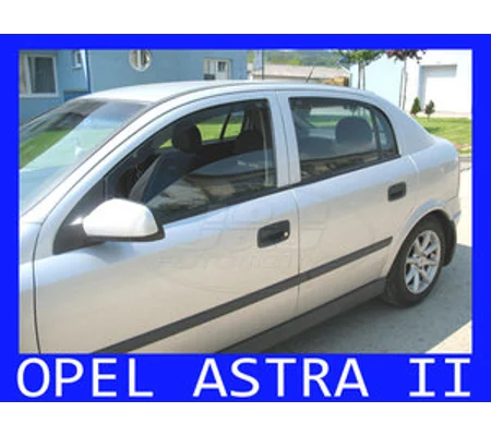 Opel Vauxhall Astra II G 4dr Yrs 98-03 Brand New Heko 4 Piece Wind Deflectors 25336