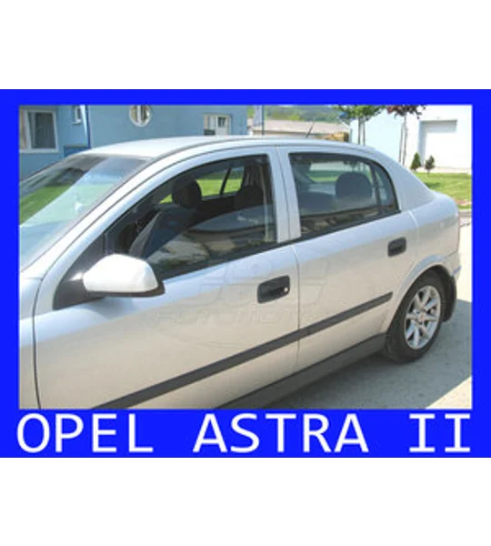 Opel Vauxhall Astra II G 4dr Yrs 98-03 Brand New Heko 4 Piece Wind Deflectors 25336