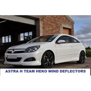 Opel Vauxhall Astra III H 3dr Yrs 05-10 Brand New Heko 2 Piece Wind Deflectors 25231