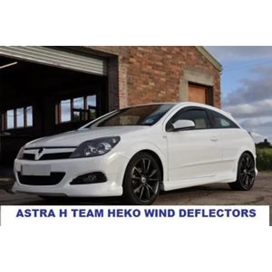 Opel Vauxhall Astra III H 3dr Yrs 05-10 Brand New Heko 2 Piece Wind Deflectors 25231