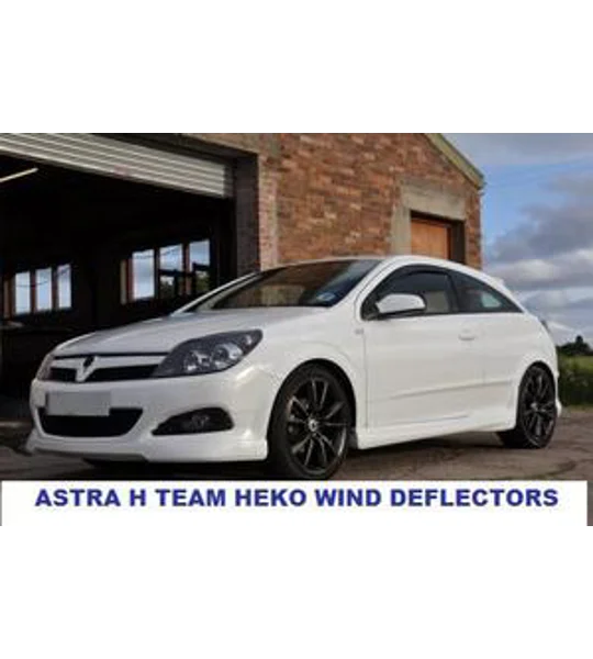 Opel Vauxhall Astra III H 3dr Yrs 05-10 Brand New Heko 2 Piece Wind Deflectors 25231