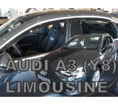 Audi A3 Y8 Yrs 2020 - on 4drs Saloon Brand New Heko 4 Piece Wind Deflectors 10273