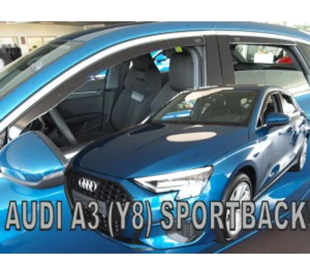 Audi A3 Y8 Yrs 2020 - on 5Drs Sportback Brand New Heko 4 Piece Wind Deflectors 10272