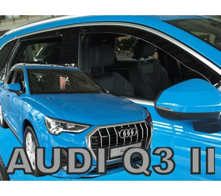 Audi Q3 Yrs 2018 - on Brand New 4 Piece Heko Wind Deflectors 10264
