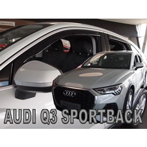Audi Q3 Sportback Yrs 2020 - on Brand New 4 Piece Heko Wind Deflectors 10275