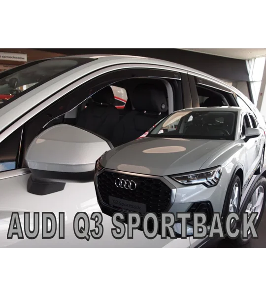 Audi Q3 Sportback Yrs 2020 - on Brand New 4 Piece Heko Wind Deflectors 10275
