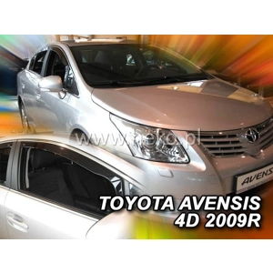 Toyota Avensis 4DR Yrs 09 on Brand New Heko 4 Piece Wind Deflectors 29609