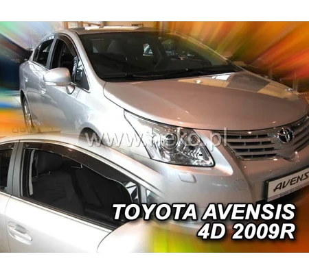 Toyota Avensis 4DR Yrs 09 onDeflectors Brand New Heko 2 Piece Wind 29608
