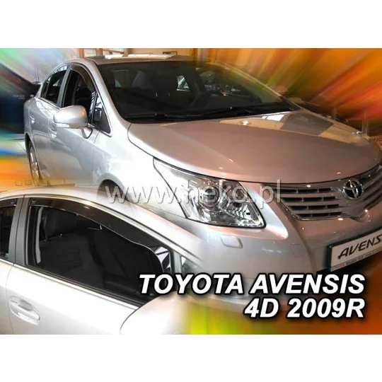 Toyota Avensis 4DR Yrs 09 onDeflectors Brand New Heko 2 Piece Wind 29608