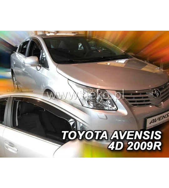 Toyota Avensis 4DR Yrs 09 onDeflectors Brand New Heko 2 Piece Wind 29608