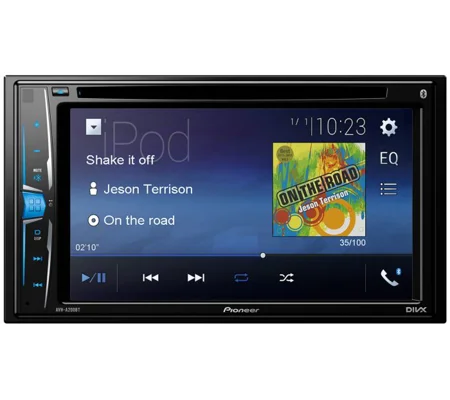 Pioneer AVH-A200BT Double DIN DVD/CD/Radio Iphone Ipod Android Headunit