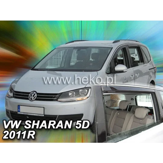 Wind deflectors VOLKSWAGEN Sharan 5d 2010-> / SEAT Alhambra 5d 2010->31182