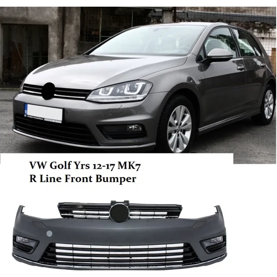 VW Golf Mk 7 VII Yrs 12-17 R Line Front Bumper
