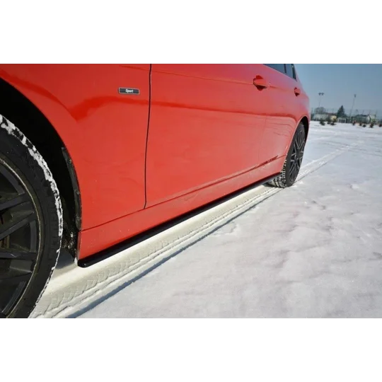 BMW F30 3 Series SE Models, Maxton Rear Bumper Splitter/Lip Plastic Spats