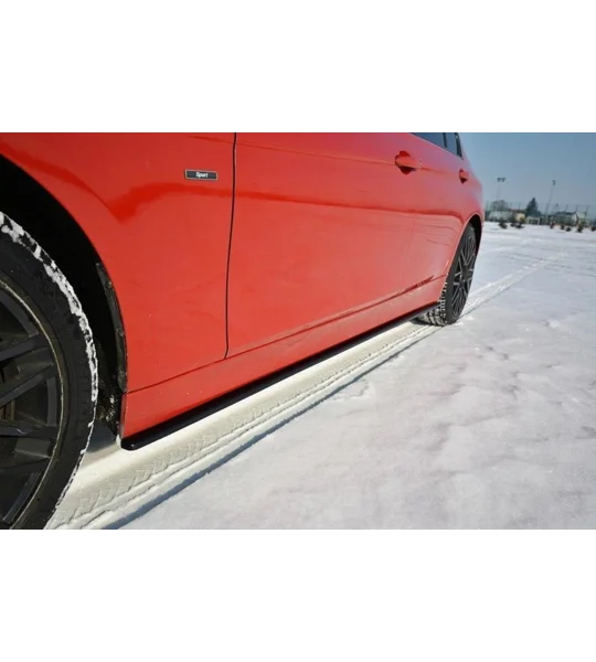 BMW F30 3 Series SE Models, Maxton Rear Bumper Splitter/Lip Plastic Spats